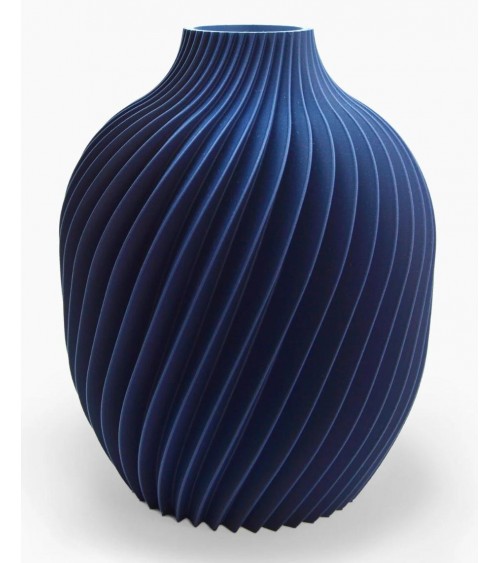 Vase by Design Kivan | Spiral in PLA and Glass – Yliaca -