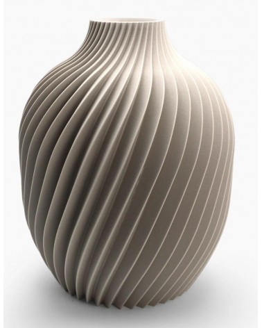 Vase by Design Kivan | Spiral in PLA and Glass – Yliaca -