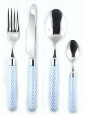 Naif Damasco - Posate Set 4pz Posto Tavola - Rivadossi Sandro - 