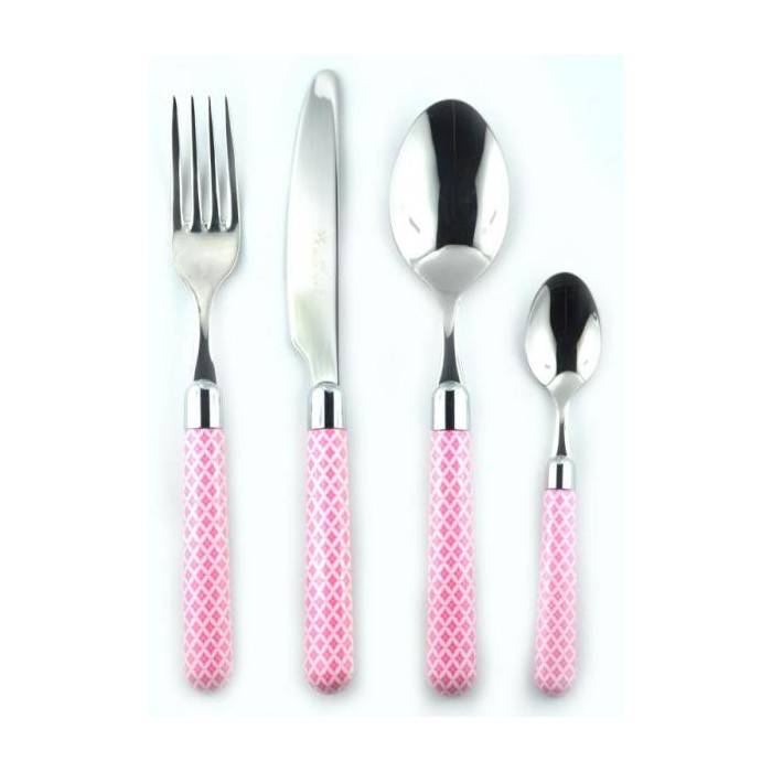 Naif Damasco - Posate Set 4pz Posto Tavola - Rivadossi Sandro - 
