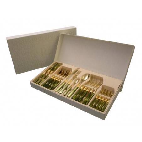 Vittoria Oro - Posate Colorate Rivadossi Set 24pz - 