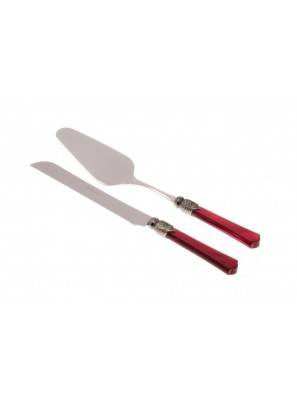 Vittoria Set 2 Stück süß - Besteck Rivadossi - Elfenbein Farbe - 