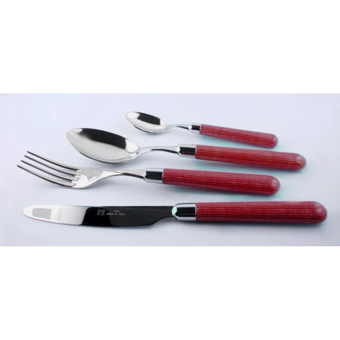Posate Colorate Rivadossi : Naif Sesamo Set 4pz - 