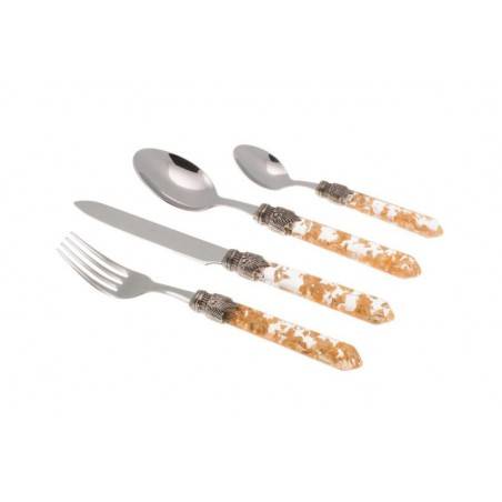 Posate Luna set 24 pezzi Posate Rivadossi Acciaio Inox 18/10 - 