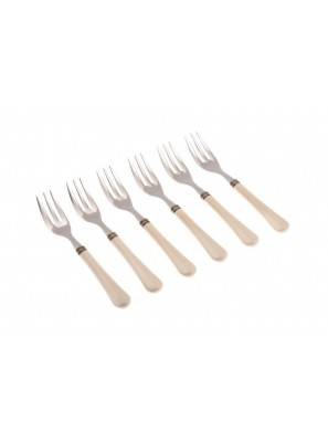 Giulietta Set 6 pièces Fourchettes à Desserts Couverts Rivadossi Sandro - 