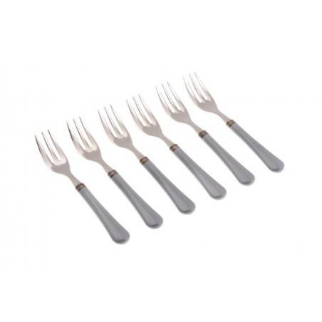 Giulietta Set 6pz Forchettina Dolce Posate Rivadossi - 