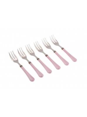 Giulietta Set 6 tlg. Dessertgabeln Besteck Rivadossi - 