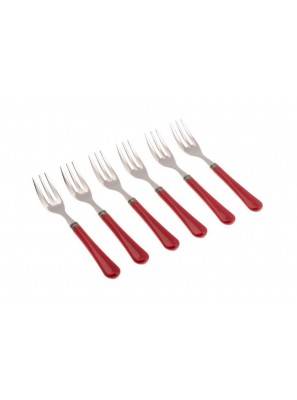 Giulietta Set 6 pièces Fourchettes à Desserts Couverts Rivadossi Sandro - 