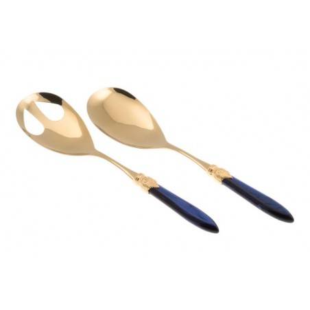 Posate Rivadossi Oro Pvd - Laura Oro - Set 2pz Insalata - 
