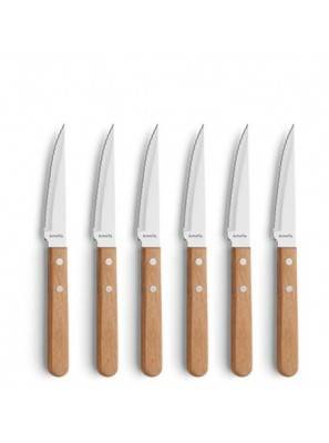 Amefa Pizza Set - Pizza Steak Knife 6pcs -