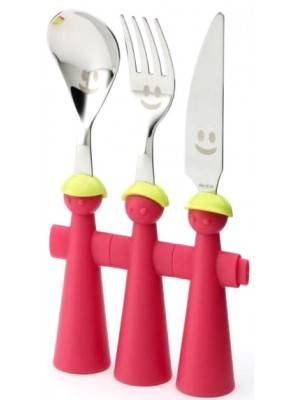 Set 3pz Posate Bambino - Trebimbi Puppets - Rivadossi Sandro - 