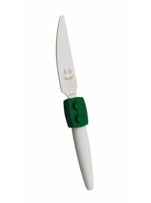 Posate per Bambini - Click Set 3pz - Stile Costruzioni - Rivadossi - 