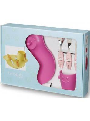 Set 5pz Children's Pappa - dish, glass and cutlery - Party - Rivadossi -