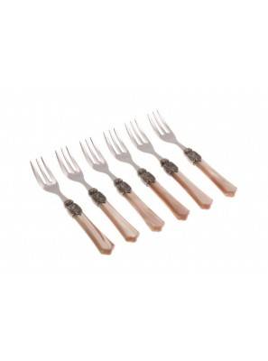 Vittoria - Posate Rivadossi Set 6PZ Forchetta Dolce - 