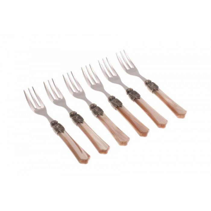 Vittoria - Posate Rivadossi Set 6PZ Forchetta Dolce - 