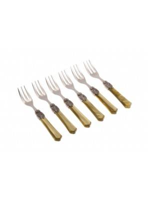 Vittoria - Posate Rivadossi Set 6PZ Forchetta Dolce - 
