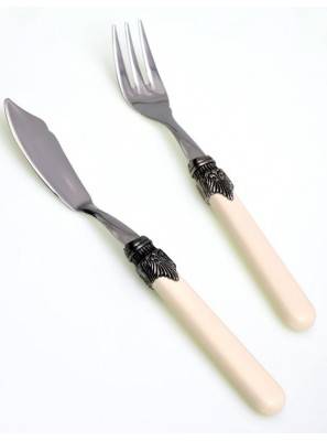 Rivadossi cutlery - Classic 24-piece set Fish -  - 