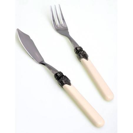 Rivadossi cutlery - Classic 24-piece set Fish -  - 