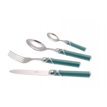 Posate Rivadossi Fiocco Set 24pz Made In Italy - 