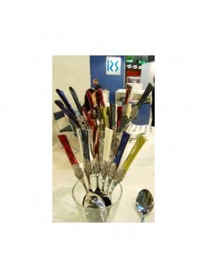 Syrah - Posate Colorate Rivadossi Sandro set 24pz per sei persone - Made in Italy - 