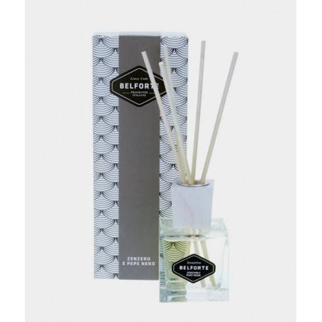 Fragranze Ambienti Belforte White Cube 100 ml con Bastoncini - 
