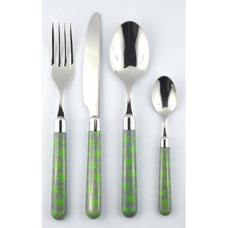 Courverts Rivadossi | Couverts de Noel Naif Ice Set 24 Pieces - 