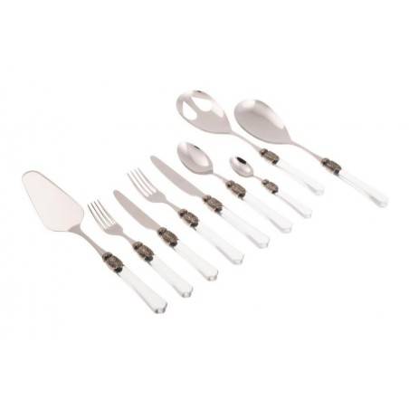 Vittoria Posate Rivadossi 75pz Trasparente - 
