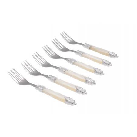 Rivadossi Cutlery Set 6pcs Silver Ring Arianna -  - 