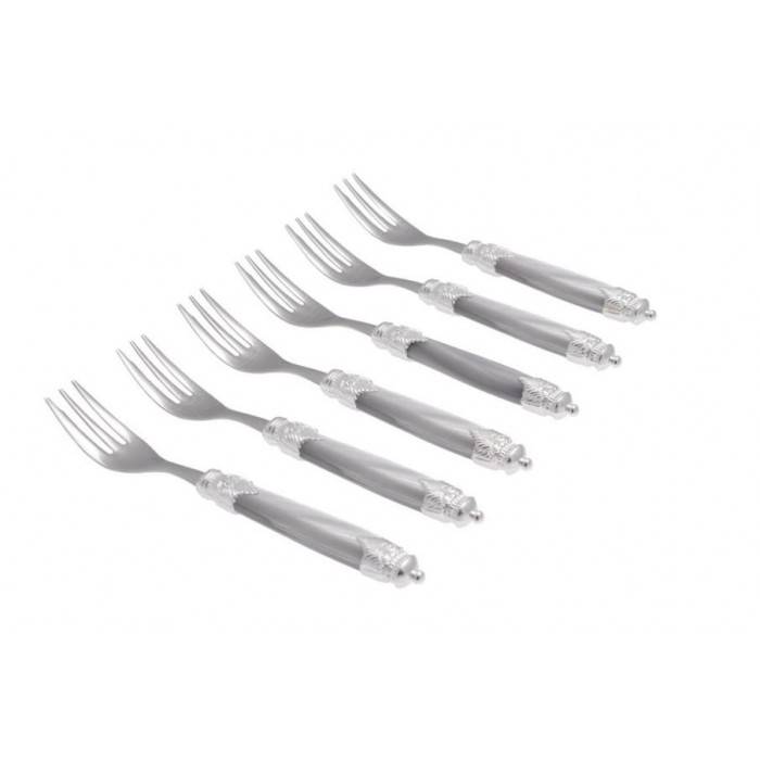 Posate Rivadossi Sandro - Arianna Argento - set 6pz Forchettina Dolce - 