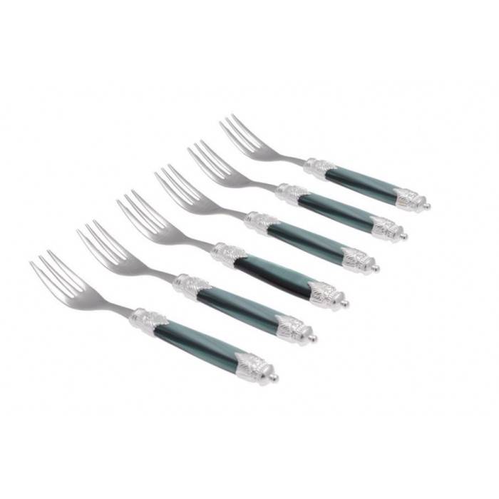 Silber Rivadossi Besteck-Set - 6pz Set Sweet Fork - 