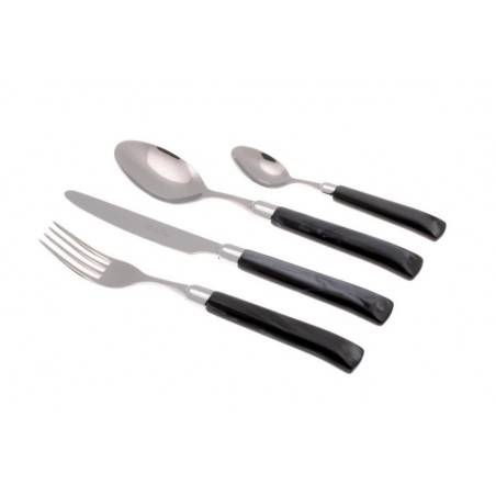 Modern Cutlery Jade: Set 24 Pieces Pearled Handle -  - 