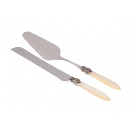 Coutellerie Laura Couteau + Pelle Gâteau Rivadossi -