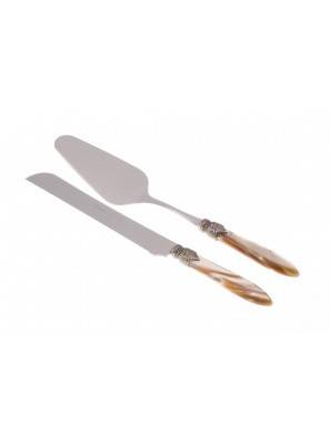 Laura Cutlery Set 2 Pieces Shovel and Cake Knife Rivadossi -  - 