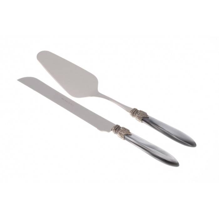 Coutellerie Laura Couteau + Pelle Gâteau Rivadossi - 