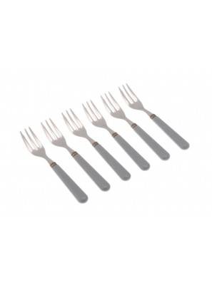 Mistral-rivadossi couverts-Set 6 pièces fourchettes à gâteau - 