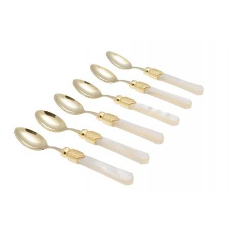 Rivadossi Vittoria Oro Couverts Set 6 pièces Cuillère À Café - 