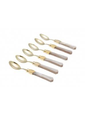 Rivadossi Vittoria Oro Cutlery Set 6 pieces Coffee Spoon -  - 