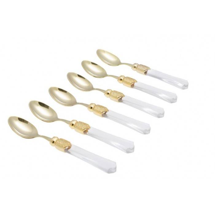 Rivadossi Vittoria Oro Cutlery Set 6 pieces Coffee Spoon -  - 
