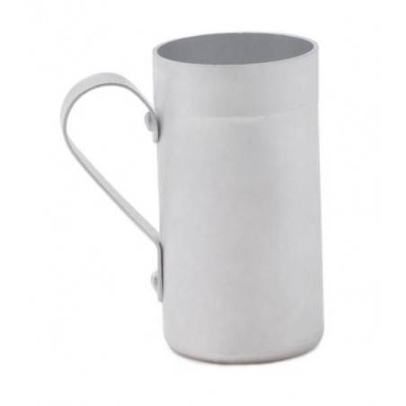 Rivadossi: Mug en aluminium avec Poignée  - Fabriqué en Italie - 