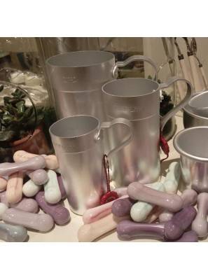Rivadossi : Tazza in Alluminio con Manico - Made in Italy - 