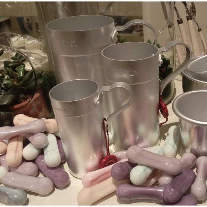 Rivadossi : Tazza in Alluminio con Manico - Made in Italy - 