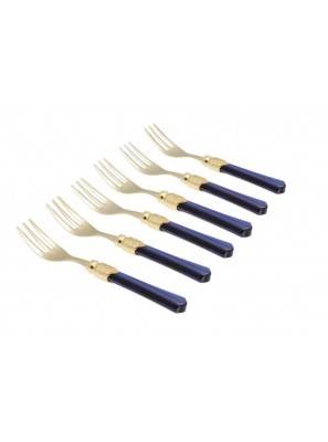 Rivadossi Vittoria Oro Cutlery Set 6 pieces Sweet Fork -  - 