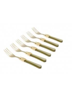 Rivadossi Vittoria Oro Besteckset 6-teilig Sweet Fork - 