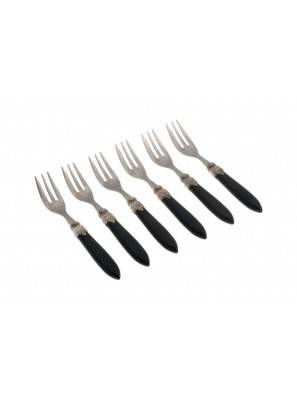 Laura Antico - Set 6pcs Couverts Rivadossi Fourchette à Gateaux - 