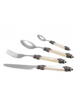 4er Set Rivadossi Besteck aus Stahl - Arianna - 