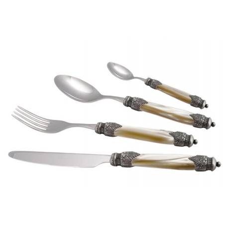 4er Set Rivadossi Besteck aus Stahl - Arianna - 