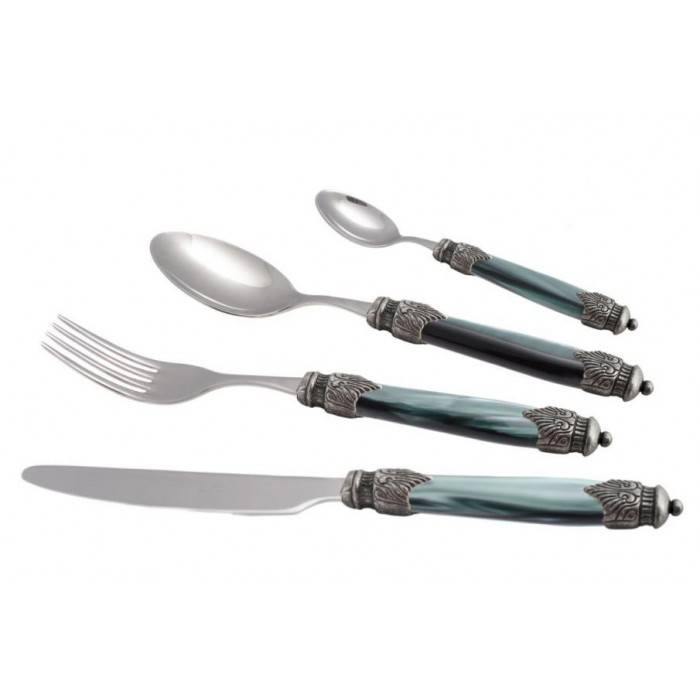 SET 4 Pcs Couverts Rivadossi en Acier - Arianna - 