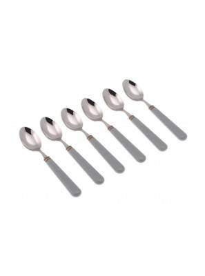 Mistral - Couverts en Acier Inoxydable 18/10 - Set 6 Pièces Cuillère à Café - 
