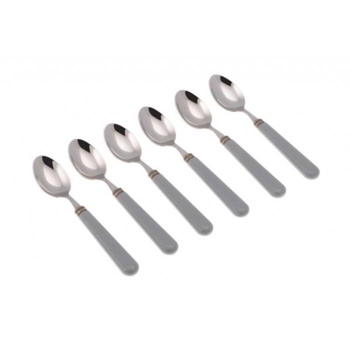 Mistral – Besteck aus Edelstahl 18/10 – Set mit 6 Kaffeelöffeln - 
