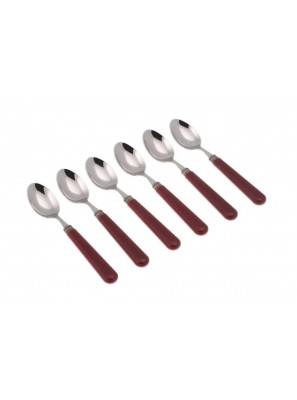 Mistral – Besteck aus Edelstahl 18/10 – Set mit 6 Kaffeelöffeln - 